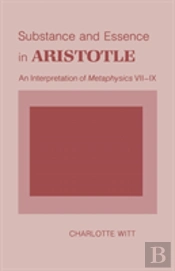 Substance And Essence In Aristotle