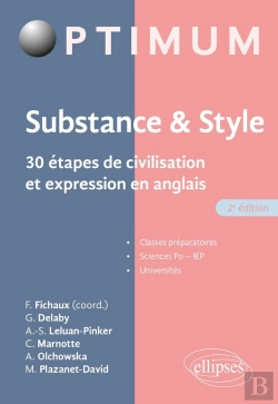Bertrand.pt - Substance & Style ; 30 Étapes De Civilisation Et Expression En Anglais (2e Édition)