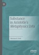 Substance In Aristotle'S Metaphysics Zeta