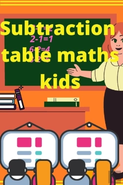 Bertrand.pt - Substraction Table Kids Math