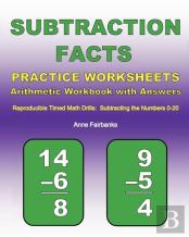 Subtraction Facts Practice Worksheets Arithmetic Workbook With Answers