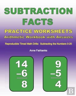 Bertrand.pt - Subtraction Facts Practice Worksheets Arithmetic Workbook With Answers