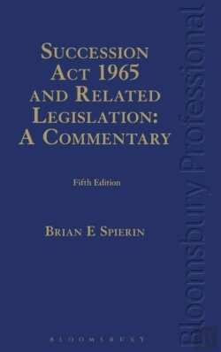 Bertrand.pt - Succession Act 1965 And Related Legislation: A Commentary