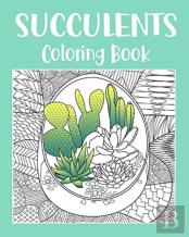 Succulents Coloring Book