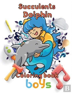 Bertrand.pt - Succulents Dolphin Coloring Book  Boys