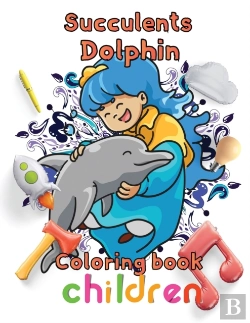 Bertrand.pt - Succulents Dolphin Coloring Book  Children