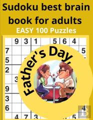Sudoku Best Brain Book For Adults Easy 100 Puzzles