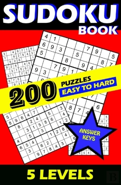Bertrand.pt - Sudoku Book 200 Puzzles, Easy To Hard, 5 Levels, Answer Keys