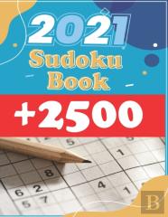 Sudoku Book + 2500