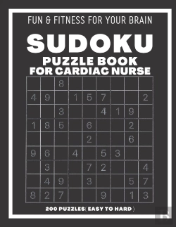 Bertrand.pt - Sudoku Book For Cardiac Nurse Easy To Hard