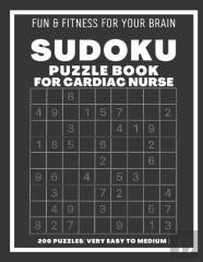 Sudoku Book For Cardiac Nurse Very Easy To Medium