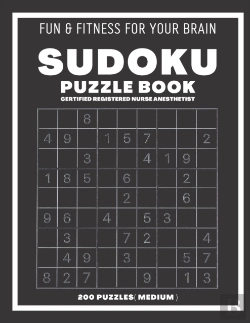 Bertrand.pt - Sudoku Book For Certified Registered Nurse Anesthetis Medium