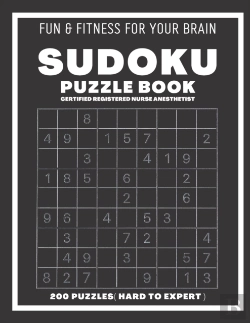 Bertrand.pt - Sudoku Book For Certified Registered Nurse Anesthetist Hard To Expert