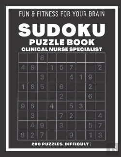 Bertrand.pt - Sudoku Book For Clinical Nurse Specialist Difficult