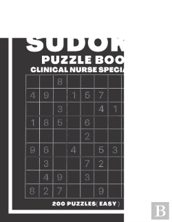 Bertrand.pt - Sudoku Book For Clinical Nurse Specialist Easy