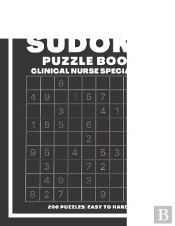 Bertrand.pt - Sudoku Book For Clinical Nurse Specialist Easy To Hard