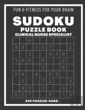 Sudoku Book For Clinical Nurse Specialist Hard