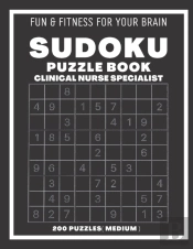 Sudoku Book For Clinical Nurse Specialist Medium