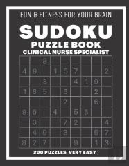Sudoku Book For Clinical Nurse Specialist Very Easy