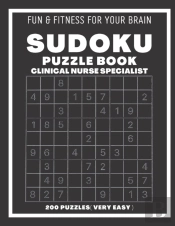 Sudoku Book For Clinical Nurse Specialist Very Easy