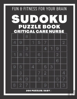 Bertrand.pt - Sudoku Book For Critical Care Nurse Easy