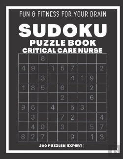 Bertrand.pt - Sudoku Book For Critical Care Nurse Expert