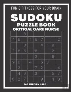 Bertrand.pt - Sudoku Book For Critical Care Nurse Hard