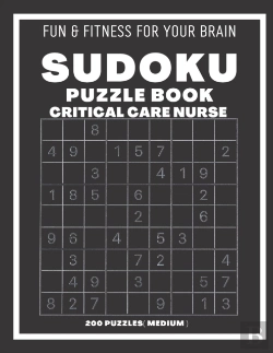 Bertrand.pt - Sudoku Book For Critical Care Nurse Medium
