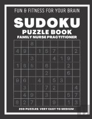 Sudoku Book For Family Nurse Practitioner Very Easy To Medium