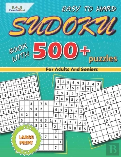 Bertrand.pt - Sudoku Book With 500 + Easy To Hard Large Print Puzzles For Adults And Seniors
