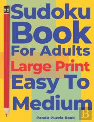Sudoku Books For Adults Large Print Easy To Medium
