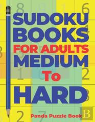 Sudoku Books For Adults Medium To Hard