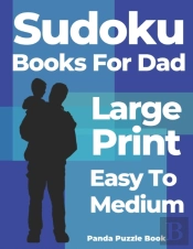 Sudoku Books For Dad Large Print Easy To Medium