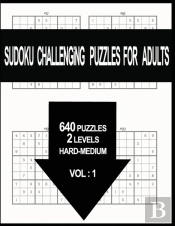Sudoku Challenging Puzzles For Adults
