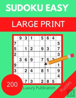 Bertrand.pt - Sudoku Easy Large Print 200 Puzzles Luxury Publication