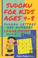 Sudoku For Kids Ages 4-8 - Sudoku Letters And Numbers