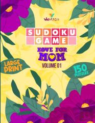 Sudoku Game, Love For Mom Volume01