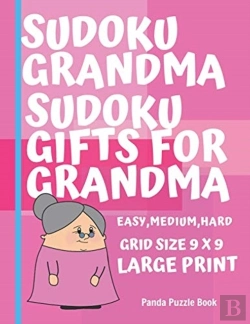 Bertrand.pt - Sudoku Grandma - Sudoku Gifts For Grandma - Easy, Medium, Hard. Grid Size 9 X 9 Large Print