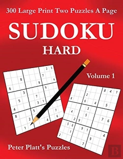 Bertrand.pt - Sudoku Hard: 300 Large Print Two Puzzles