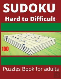 Bertrand.pt - Sudoku Hard To Difficult 100 Puzzle Book For Adults