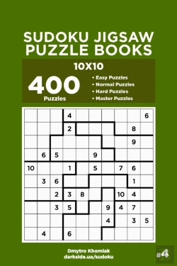 Bertrand.pt - Sudoku Jigsaw Puzzle Books - 400 Easy To Master Puzzles 10x10 (Volume 4)