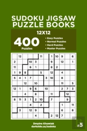 Sudoku Jigsaw Puzzle Books - 400 Easy To Master Puzzles 12x12 (Volume 5)