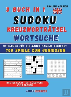 Bertrand.pt - Sudoku | Kreuzwortratsel | Wortsuche | 3 Buch In 1