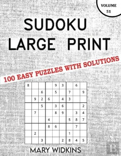 Bertrand.pt - Sudoku Large Print 100 Easy Puzzles With Solutions