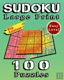 Bertrand.pt - Sudoku Large Print, 100 Puzzles With Solutions, Easy Level
