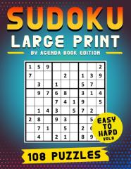 Sudoku Large Print 108 Puzzles Easy To Hard