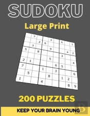Sudoku Large Print 200 Puzzles