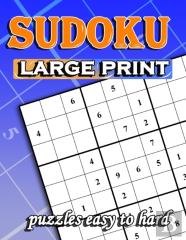 Sudoku Large Print 90 Puzzles Easy To Hard