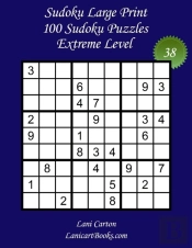 Sudoku Large Print For Adults - Extreme Level - N(Deg)38