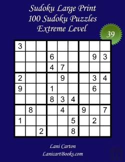 Bertrand.pt - Sudoku Large Print For Adults - Extreme Level - N(Deg)39